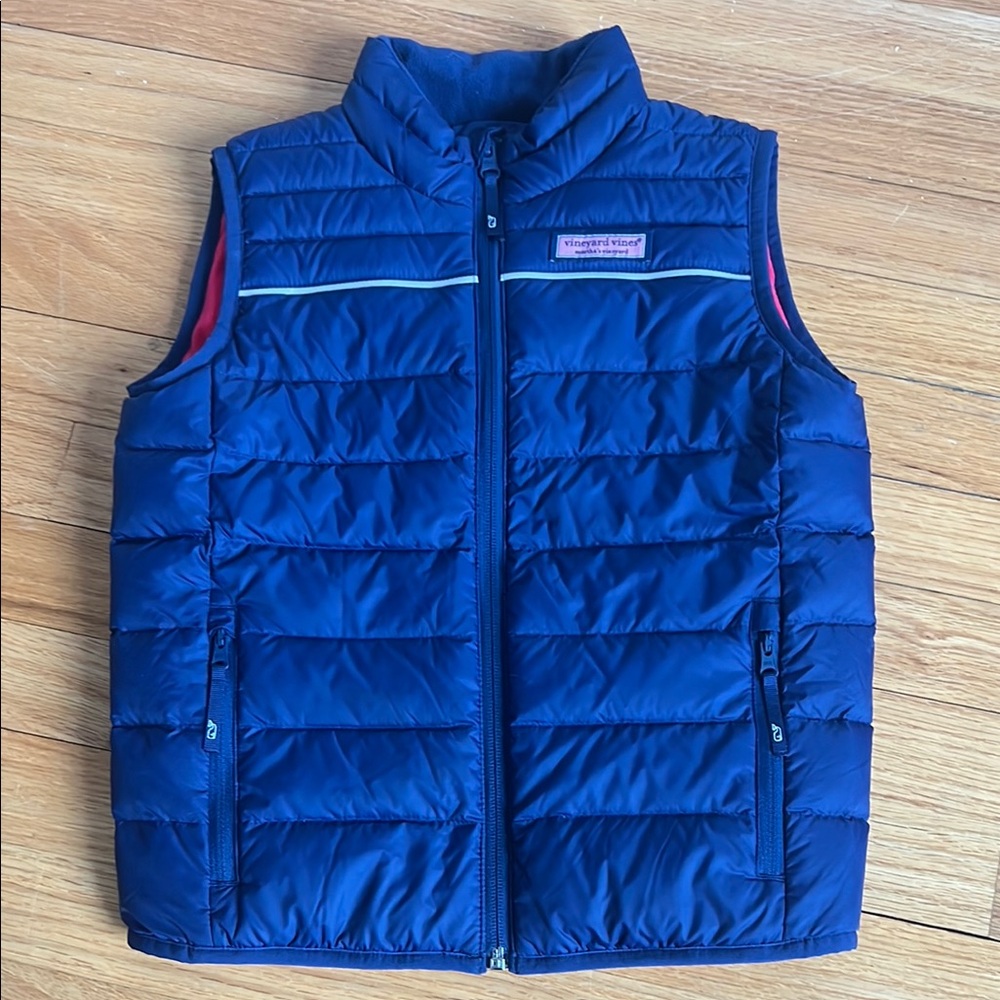 Vineyard Vines Blue Puffer Vest